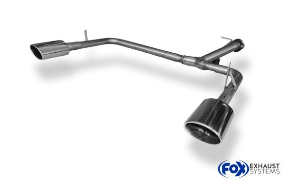 Endrohrsystem rechts/links passend auf original Endschalldämpfer - 140x90 Typ 32 rechts/links passend für: Lexus RX GYL ab 2009